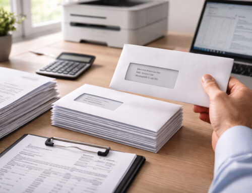 Koperty z okienkiem i własnym nadrukiem – wygoda i profesjonalizm