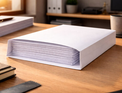 Koperty rozszerzalne (RB) z logo do grubych przesyłek i akt